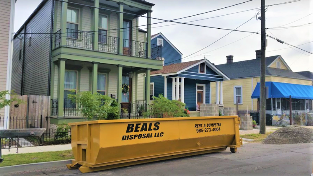 BEALS DUMPSTERS 20 YARD DUMPSTER